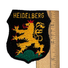 Load image into Gallery viewer, Vintage HEIDELBERG Germany Logo Sew On Embroidered Patch Badge