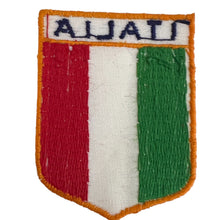 Load image into Gallery viewer, Vintage Italia Flag Italy Souvenir Sew On Embroidered Patch Badge