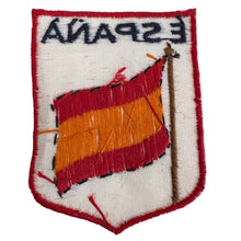 Load image into Gallery viewer, Vintage Espana Flag Shield Souvenir Sew On Embroidered Patch Badge