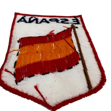 Load image into Gallery viewer, Vintage Espana Flag Shield Souvenir Sew On Embroidered Patch Badge