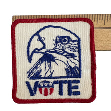 Load image into Gallery viewer, Vintage VOTE American USA US Flag Souvenir Sew On Embroidered Patch Badge