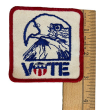Load image into Gallery viewer, Vintage VOTE American USA US Flag Souvenir Sew On Embroidered Patch Badge