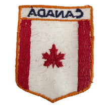 Load image into Gallery viewer, Vintage Canada National Flag Canadian Souvenir Sew On Embroidered Patch
