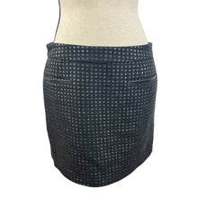 Load image into Gallery viewer, Gap Black Checkered Mini Skirt Size 6