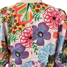 Load image into Gallery viewer, Uncle Frank Floral Puff Sleeve Dress with Pockets Size Small