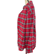 Load image into Gallery viewer, Roper 100% Cotton Red Plaid Button-Up Shirt Size Medium