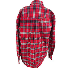 Load image into Gallery viewer, Roper 100% Cotton Red Plaid Button-Up Shirt Size Medium