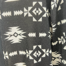 Load image into Gallery viewer, Vintage Panhandle Aztec Open Cardigan Size Medium