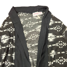 Load image into Gallery viewer, Vintage Panhandle Aztec Open Cardigan Size Medium