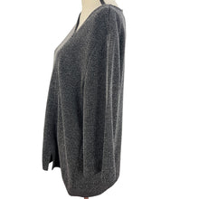 Load image into Gallery viewer, Chico's Asymmetrical Tunic Top 3/4 Sleeve Size 2