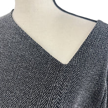 Load image into Gallery viewer, Chico's Asymmetrical Tunic Top 3/4 Sleeve Size 2