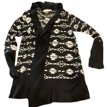 Load image into Gallery viewer, Vintage Panhandle Aztec Open Cardigan Size Medium