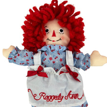 Load image into Gallery viewer, Raggedy Ann Doll Handmade by Aurora 9"