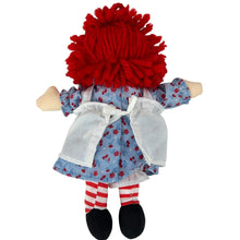 Load image into Gallery viewer, Raggedy Ann Doll Handmade by Aurora 9"