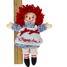 Load image into Gallery viewer, Raggedy Ann Doll Handmade by Aurora 9"