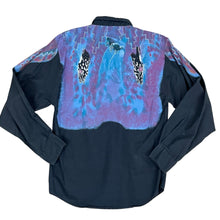 Load image into Gallery viewer, Wrangler Horses & Natives Button Up Shirt Size Small