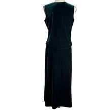 Load image into Gallery viewer, 90s Long Velvet Skirt Set Size Small 3 Pieces