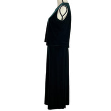 Load image into Gallery viewer, 90s Long Velvet Skirt Set Size Small 3 Pieces