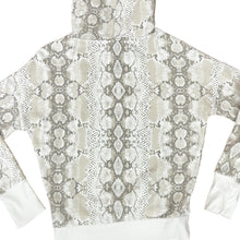 Load image into Gallery viewer, Betsey Johnson Snakeprint Pullover Hoodie Sweatshirt