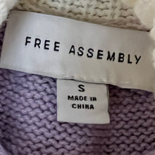 Load image into Gallery viewer, Fair Isle Cotton Wool Knit Turtleneck Sweater Dress Size Small