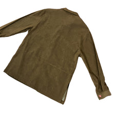 Load image into Gallery viewer, Brown Relaxed Fit Two Piece Pants and Button Up Top Set