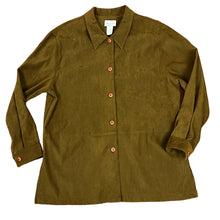 Load image into Gallery viewer, Brown Relaxed Fit Two Piece Pants and Button Up Top Set