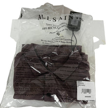 Load image into Gallery viewer, All Saints Reform SS Polo Shirt Sage Purple Size Small