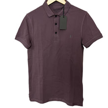 Load image into Gallery viewer, All Saints Reform SS Polo Shirt Sage Purple Size Small