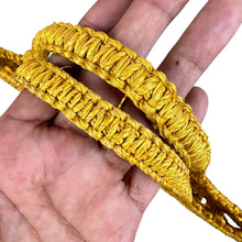 Load image into Gallery viewer, Yellow Macrame Tote