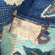 Load image into Gallery viewer, Vintage 90s Floral Woven Tapestry Cropped Jacket One Size