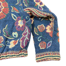 Load image into Gallery viewer, Vintage 90s Floral Woven Tapestry Cropped Jacket One Size