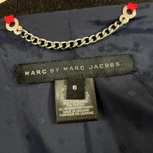 Load image into Gallery viewer, Marc by Marc Jacobs Wool Blend Short Sleeve Military Style Blazer Jacket Size 6
