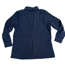 Load image into Gallery viewer, NWT Denim & Co Blue Long Sleeves 2 Piece Set Size Large