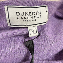 Load image into Gallery viewer, NWT Lavender Cashmere V-Neck Sweater Scotland XL
