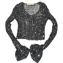 Load image into Gallery viewer, Aya Muse Sequin Knit Top Small