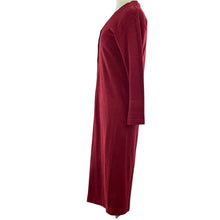 Load image into Gallery viewer, Burgundy Midi Sweater Dress Size Small