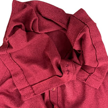 Load image into Gallery viewer, Burgundy Midi Sweater Dress Size Small