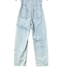Load image into Gallery viewer, 100% Cotton Denim Short Sleeve Coveralls Size Medium