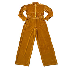 Load image into Gallery viewer, Fabletics Velour Wide Leg Jumpsuit Size Large