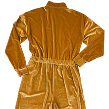 Load image into Gallery viewer, Velour Wide Leg Jumpsuit Size Large