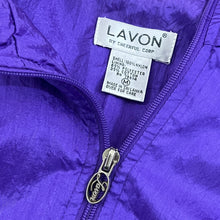 Load image into Gallery viewer, Vintage 80s Purple Windbreaker Track Suit Size M