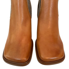 Load image into Gallery viewer, Sam Edelman Women's Brown Winnie Flare Heel Ankle Boots Size 7