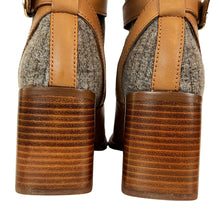 Load image into Gallery viewer, Sam Edelman Women's Brown Winnie Flare Heel Ankle Boots Size 7