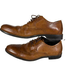 Load image into Gallery viewer, Stacy Adams Brown Leather Wingtip Oxford Shoes 9.5