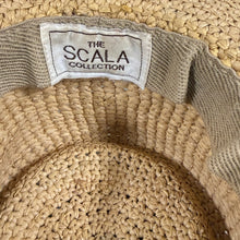 Load image into Gallery viewer, The Scala Collection Straw Hat Small
