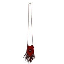 Load image into Gallery viewer, Magic Mushroom Fringe Crossbody Pouch