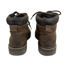 Load image into Gallery viewer, VTG 90s Candie’s Brown Leather Lug Sole Lace-Up Boots Size 8