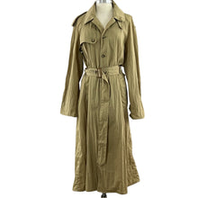Load image into Gallery viewer, 1980s Banana Republic Safari Trenchcoat Size L