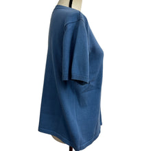 Load image into Gallery viewer, Eddie Baver V Neck Short Sleeves Knit Womens Top 100% Cotton Size Large