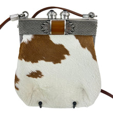 Load image into Gallery viewer, Moulin Rouge Framed Western Cowhide Handbag